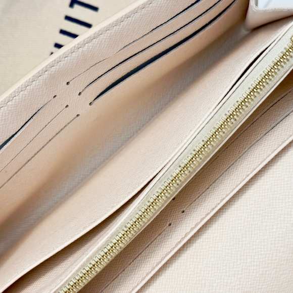 Louis Vuitton Limited Edition Nautical Damier Azur Portefeiulle Sarah Wallet - Picture 9 of 15